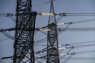 380 kV system, switchgear, from the transmission system operator Amprion, in the Emscherbruch in