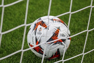 Symbolic image UEFA Europa League 2024/25: Close-up of the official Kipsta match ball