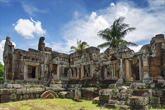 Phnom Chisor ancient temple in Cambodia