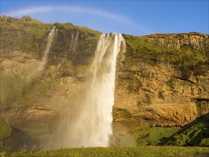 Seljalandsfoss waterfall, South Iceland, Iceland, Europe