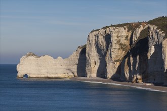 Cliffs in Etretat, Normandy, France, Europe