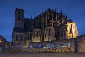 Cathedral of Le Mans, Pays de la Loire, France, Europe