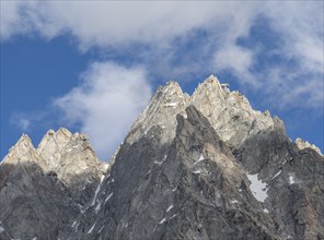 Rocky mountain peak Aiguille du Tour, Chamonix, Haute-Savoie, France, Europe