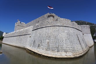 Kastio castle, Ston, Dubrovnik-Neretva County, Croatia, Europe