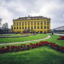 Palace Schonbrunn in Vienna, Austria, Europe