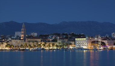 View of Split, Dalmatia, Croatia, Europe