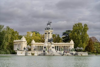 The Monument to Alfonso XII (Spanish: Monumento a Alfonso XII) is located in Buen Retiro Park (El