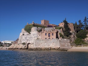 Ferragudo's castle, Algarve, Portugal, Europe