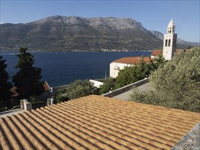 Church and monastery of Sveti Nikola, Korcula, Dalmatia, Croatia, Europe