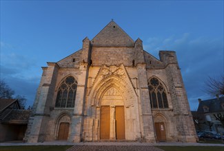 Saint Sulpice de favieres church, Essonne, France, Europe