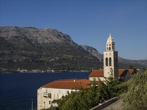 Church and monastery of Sveti Nikola, Korcula, Dalmatia, Croatia, Europe