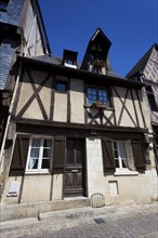 Architecture of Chinon, Indre-et-Loire, Loire valley, Central region, France, Europe