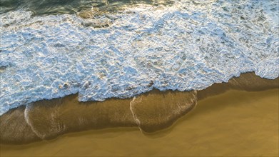 Balneario Camboriu in Santa Catarina. Taquaras Beach and Laranjeiras Beach in Balneario Camboriu.