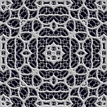 3D effect seamless lace background, wallpaper decoration pattern