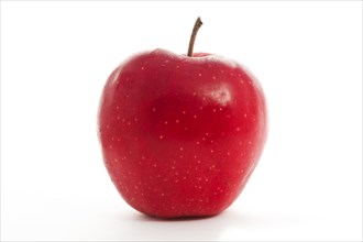 Red apple isolated on white