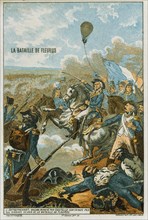 Battle of Fleurus, 26 June 1794, French Revolutionary Wars. The use of the Entreprenant as a