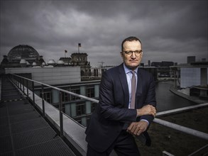 Jens Spahn (Member of the Bundestag, CDU) on 21 February 2024 at the Jakob-Kaiser-Haus at the