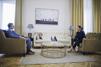 Annalena Bärbock (Alliance 90/The Greens), Federal Foreign Minister, meets Dmytro Kuleba, Foreign