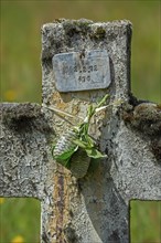 Cemetery with graves of vagabonds and homeless who lived and worked at the Colony of Wortel near