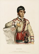 Mistippee (ca. 1836), Indians, Historical Indian tribes from North America, Charles Bird King