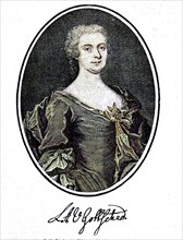 Luise Adelgunde Victorie Gottsched, née Kulmus, 11 April 1713, 26 June 1762, was a German writer in