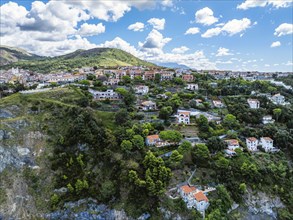 Crawford Beach Marinella from a drone, San Nicola Arcella, Cosenza, Calabria, Italy, Europe