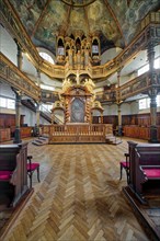 Holy Trinity Church on the Geschirrplätzel, interior view, Speyer, Rhineland-Palatinate, Germany,