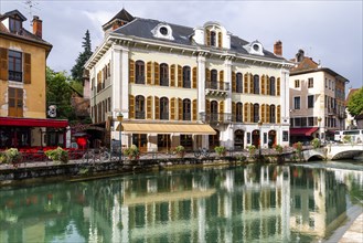 City of Annecy, Departement Haute-Savoie, region Auvergne-Rhône-Alpes, France, Europe