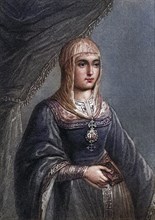 Isabella I, nicknamed Isabella the Catholic. Spanish Isabel La Catolica, 1451-1504, Queen of