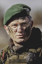 Brigadier General Alexander Krone, Commander NATO Response Force Land Brigade, photographed during