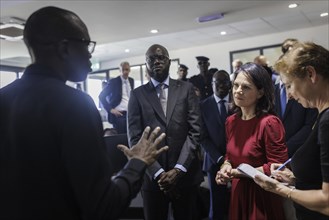 Annalena Bärbock (Alliance 90/The Greens), Federal Foreign Minister, photographed during a visit to