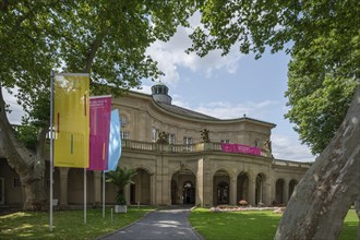 The Regentenbau, event building in neoclassical style built in 1913, Bad Kissingen, Lower