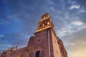 Mexico, Catholic Cathedral Our Lady of Assumption of Zacatecas in Zacatecas historic city center,