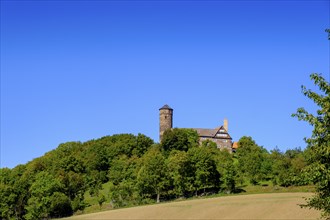 Ludwigstein Castle, near Werleshausen, Werratal, Werra-Meißner district, Hesse, Germany, Europe