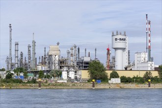 BASF, Lugwigshafen am Rhein, industrial area, Mannheim, Baden-Württemberg, Germany, Europe