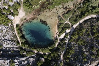 Blue Eye, River Cetina, Cetina, Dalmatia, Croatia, Europe