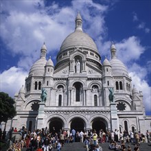 Sacré Coeur, Montmatre, Paris, Frankreich