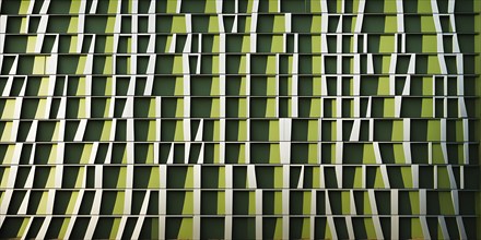 Facade of a building inspired by the skin of a cactus with natural methods of heat regulation and