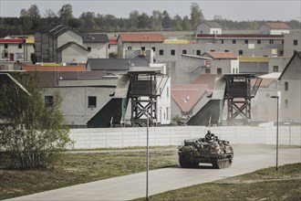 Büffel armoured recovery vehicle, photographed as part of a Bundeswehr exercise with armed forces