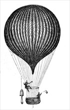 Balloon by Charles Green, 31 January 1785, 26 March 1870, an English aeronaut, Historical, digital