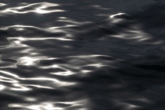 Light reflections on sea surface, sea, Baltic Sea