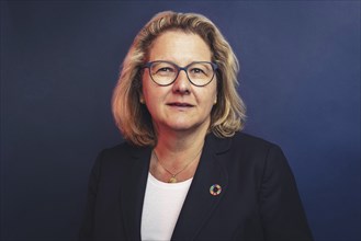 Svenja Schulze (SPD), Federal Minister for Economic Cooperation and Development, portrait taken