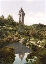 Wallace Monument is a 67 metre high square tower built in 1869 near Stirling, Scotland, to