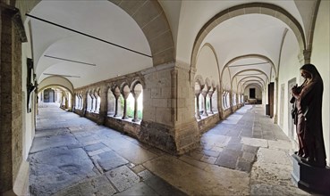 Cloister in Bonn Minster, also known as the Minster Basilica, Bonn, North Rhine-Westphalia,