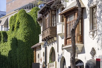 Barrio Lastarria in historic center of Santiago de Chile