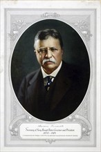 Theodore D. Roosevelt (1858-1919) 26th President of the United States of America (1901-1909), the