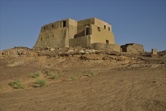 Throne room, former church, then a mosque, Old Dongola, capital of the Nubian Christian kingdom of