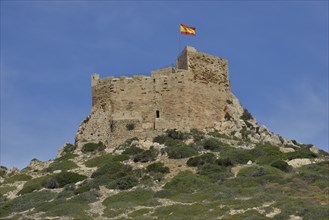 Cabrera Castle, Parque Nacional de Cabrera, Cabrera National Park, Cabrera Archipelago, Majorca,