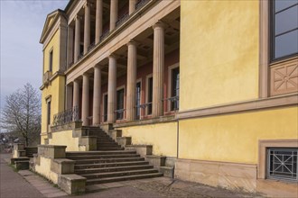 Schloss Villa Ludwigshöhe, the former summer residence Schloss Ludwigshöhe, architect Friedrich von