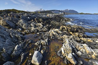 Archipelago Landscape on the Atlantic Road in Norway